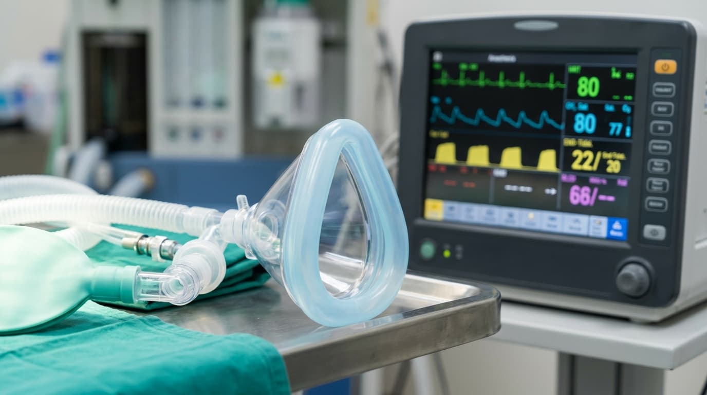 Riduzione dello spazio morto della maschera veterinaria per la sicurezza dei piccoli animali - HQS Medical