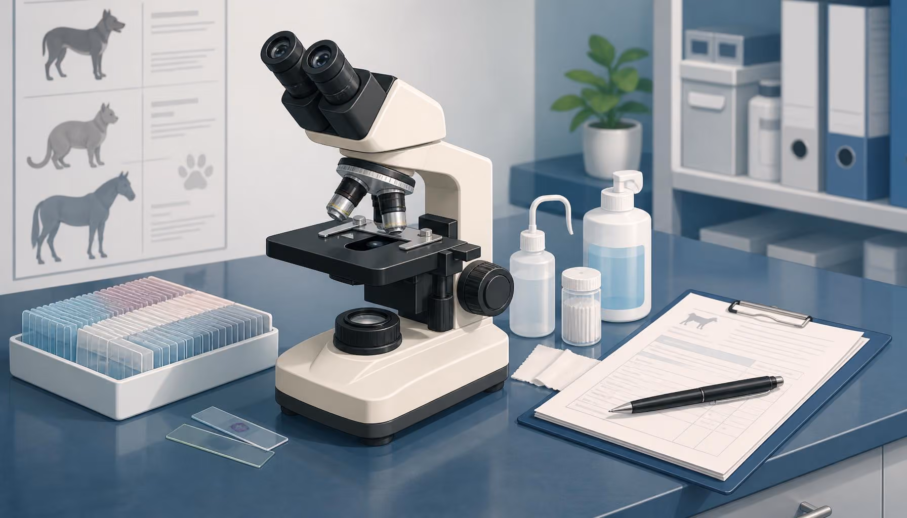 Biological Microscope Guide: XSP Models, LED and Parts