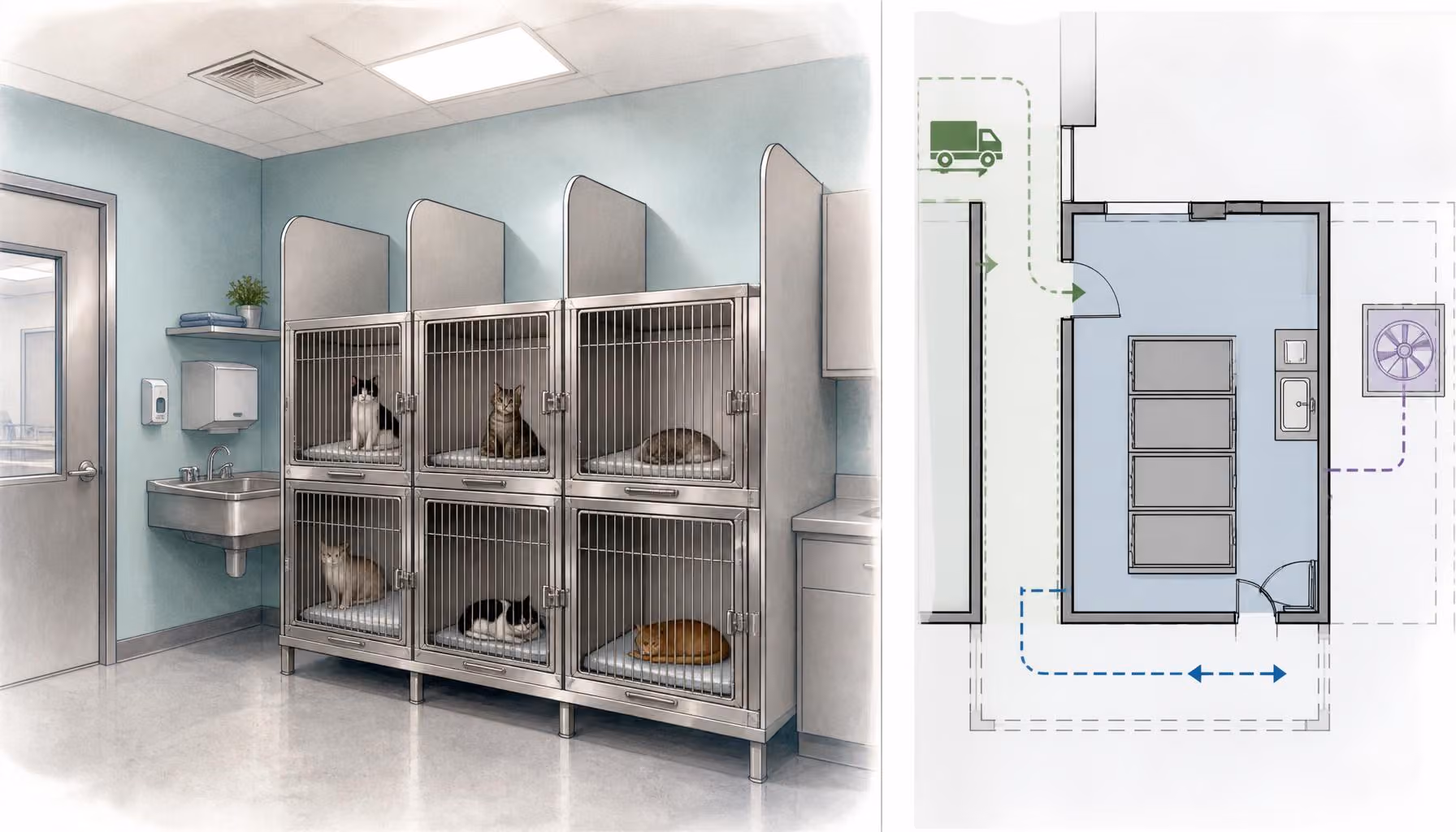 Cat Cage Isolation: Installation and Service Checks - HQS Medical