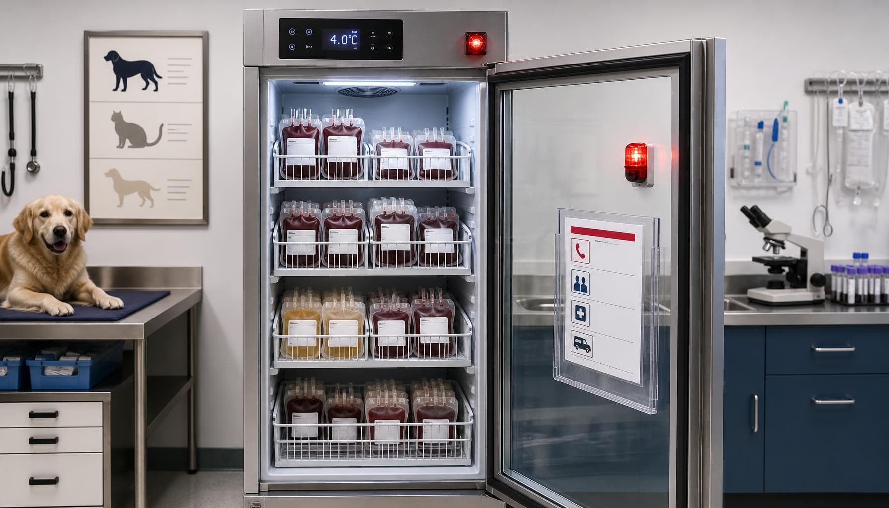 Blood Bank Refrigerator Workflow and Staff Training - HQS Medical