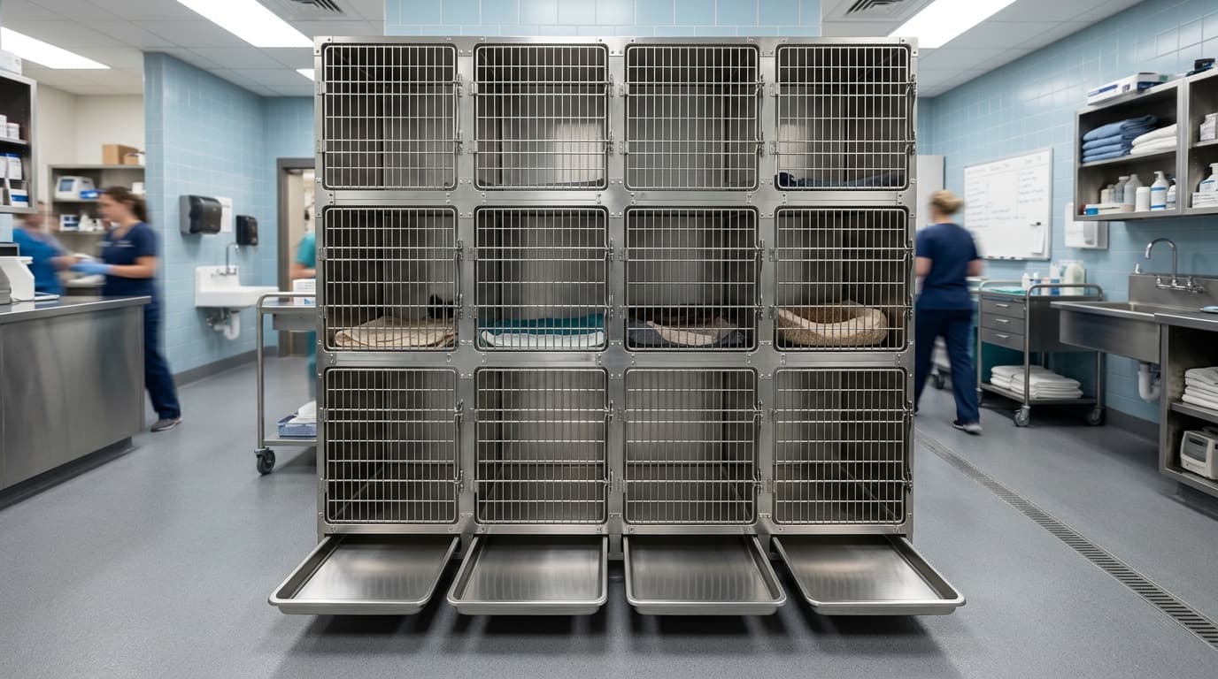 Hygiene von Katzenkäfig-Anlagen: Reduzierung des nosokomialen Risikos in der Klinik - HQS Medical