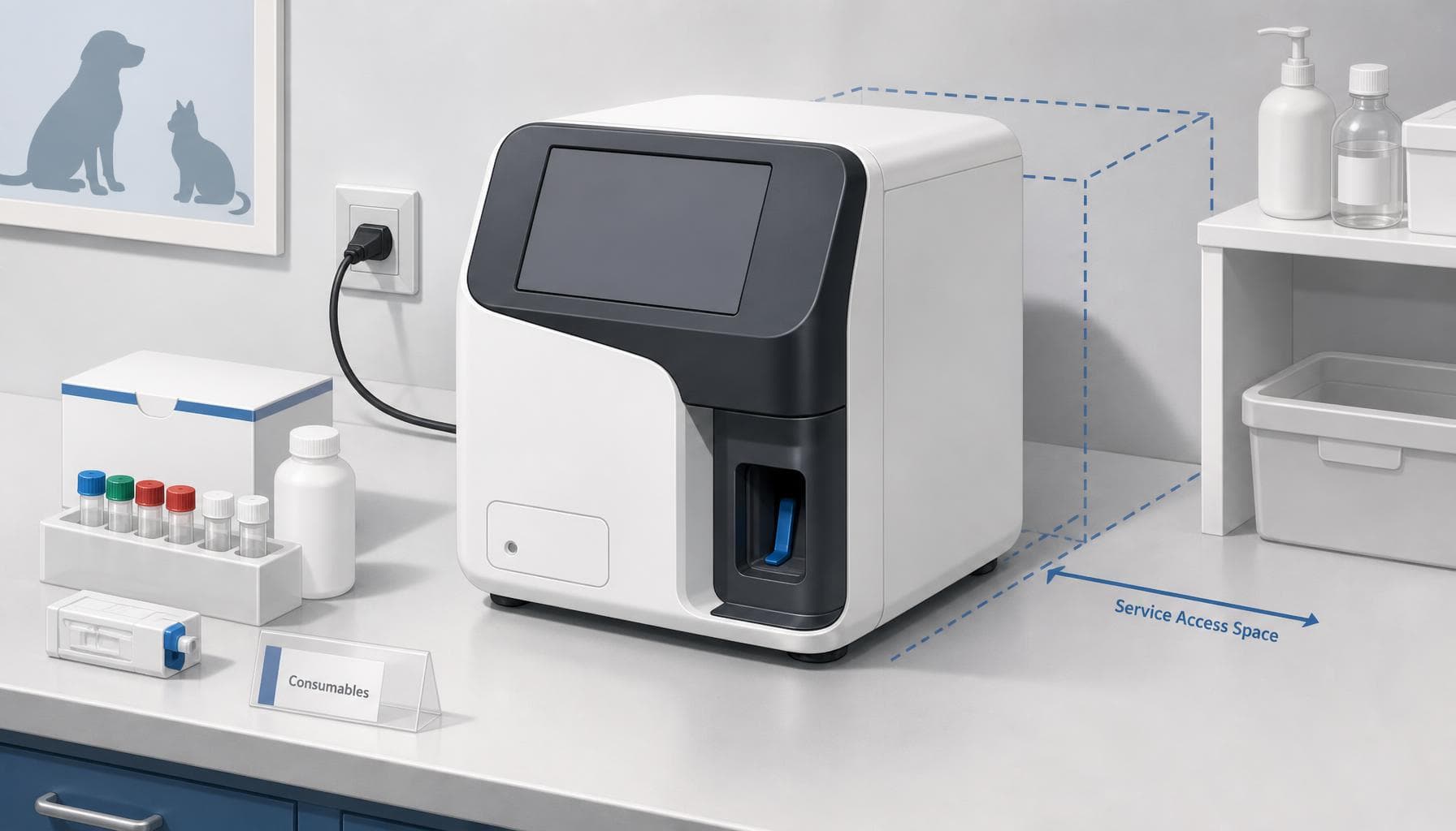 Capacidade do Analisador de Bioquímica para Aquisição por Pequenas Clínicas - HQS Medical